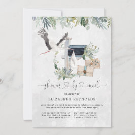 Storchlieferung | Virtual Baby Dusche per Mail Einladung