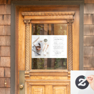 Store-Ereignis   Neuer Start des Foto Business Fensteraufkleber