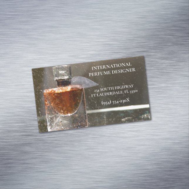 Store/Hersteller/Geschmacksmusterflasche Magnetische Visitenkarte (Beispiel)