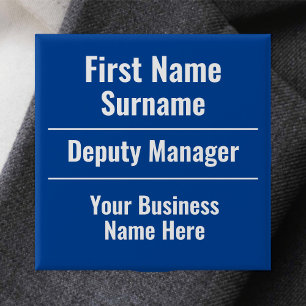 Store Manager oder Shop-Mitarbeiter Button