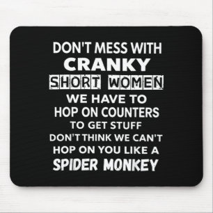 Störe nicht Cranky Short. Müssen reinspringen, um Mousepad