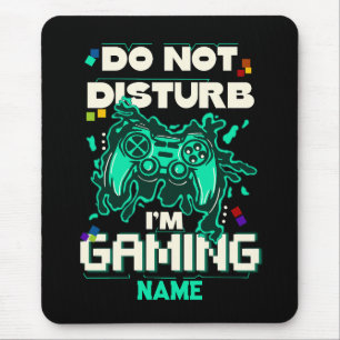 Störe nicht, dass ich Gaming, Retro Video Game Lov Mousepad