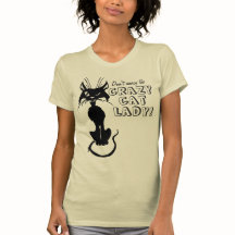 Stören Sie nicht die verrückte Katzen-Dame