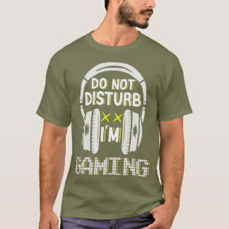 Stören Sie nicht im Gaming Video Gamer Boys Girls T-Shirt