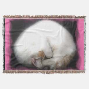 Stören Sie nicht Katzen-Wurfs-Decke Decke