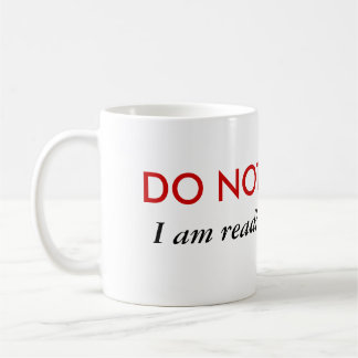 Stören Sie nicht mich lesen den fic Fan Kaffeetasse
