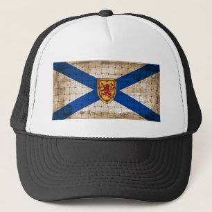Störende Nova Scotia-Flagge Truckerkappe