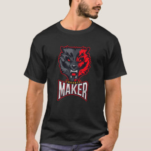 Störenfried Attitude Rebel Wolf 1 T-Shirt