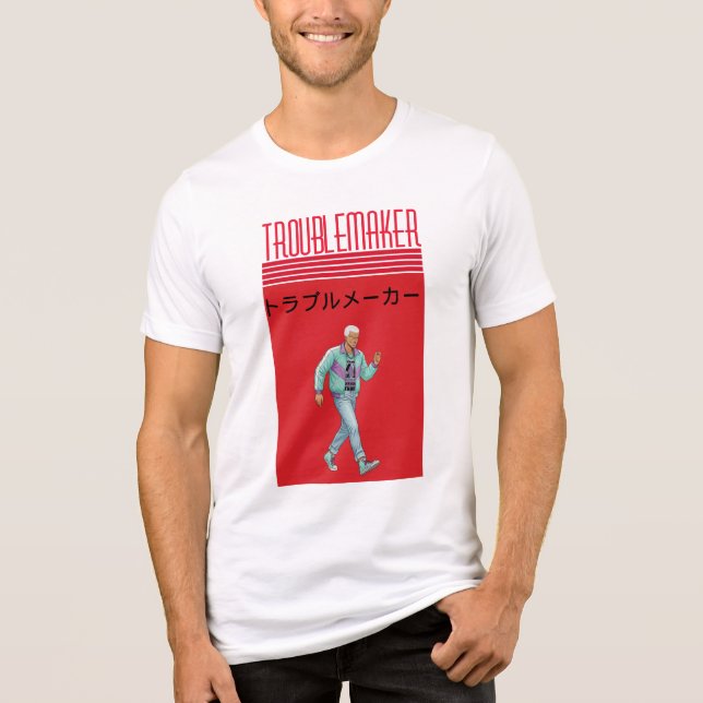 Störenfried  Tri-Blend shirt (Vorderseite)