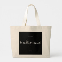 Störenfriedprinzessin! große Tragetasche