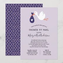 Stork Baby Dusche by Mail