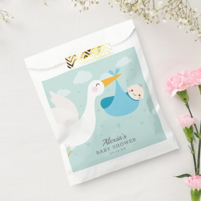 Stork Boy Bundle Baby Dusche Geschenktütchen (Versiegelt)