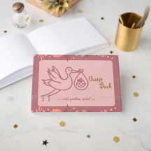 Stork Carry Baby Shower