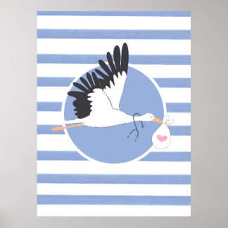 Stork Delivery Medical Office Niedlich Poster OBGY