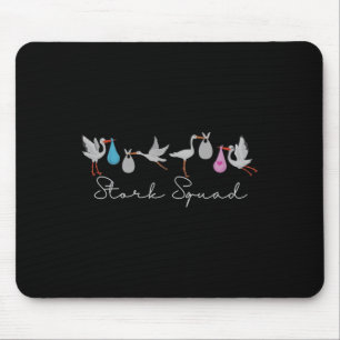 Stork Squad Nurse Labor and Delivery Edition Mousepad