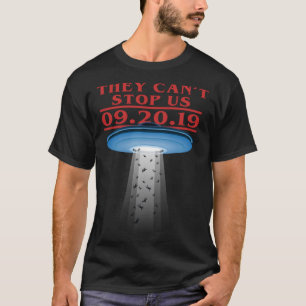 Storm Area 51 Alien UFO Sie können uns stoppen T-Shirt