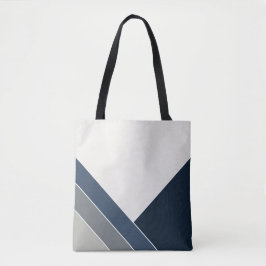 Storm Blue und Grey City Summer Zuhause Tasche