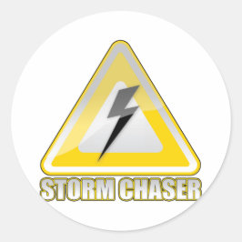 Storm Chaser Blitz 2 Runder Aufkleber