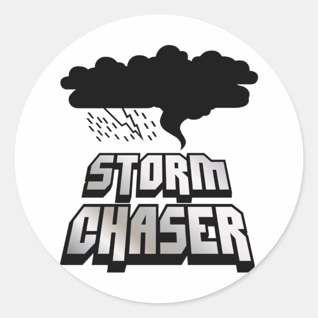 Storm Chaser Sticker (Vorderseite)