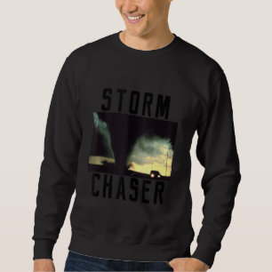 Storm Chaser Tornado Wetterbild Sweatshirt