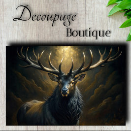 Storm Crown Decoupage Seidenpapier