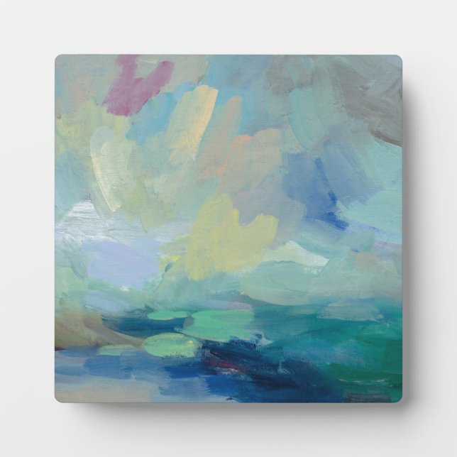 Storm I Abstrakt Print | Silvia Vassileva Fotoplatte (Vorderseite)