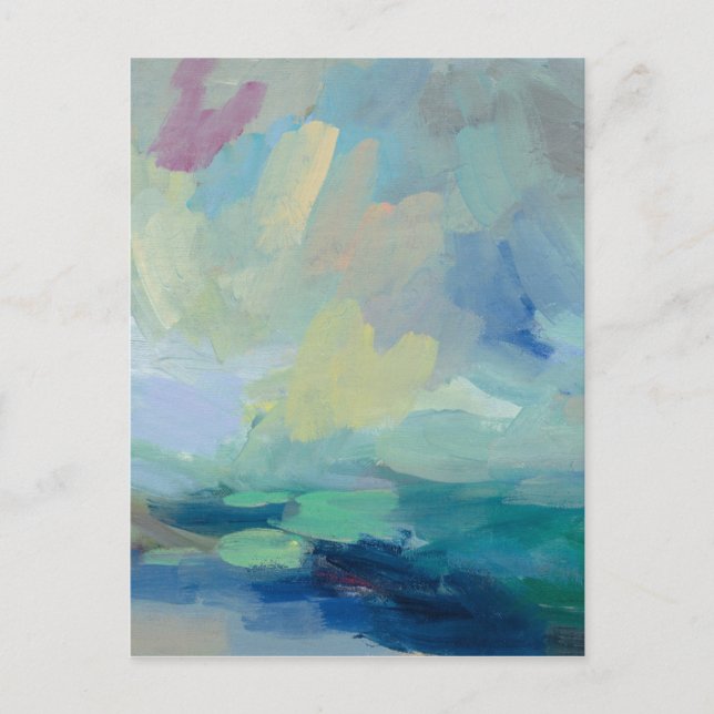 Storm I Abstrakt Print | Silvia Vassileva Postkarte (Vorderseite)