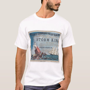 Storm King Klipper-Segelschiff T-Shirt