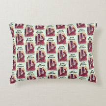 Storm Pastel Green Accent Pillow