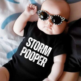 Storm Pooper Baby Strampler