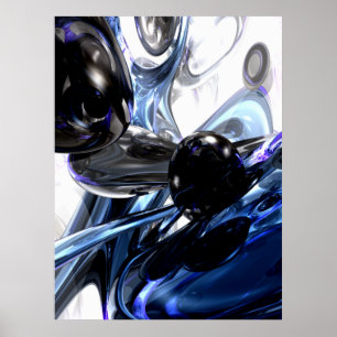 Storm Shadow Abstrakt Poster