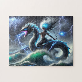 Storm Siren Lightning Sea Dragon Mermaid