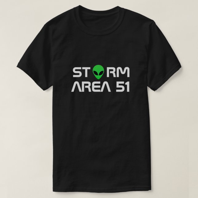 STORMBEREICH 51 ALIEN T-Shirt (Design vorne)