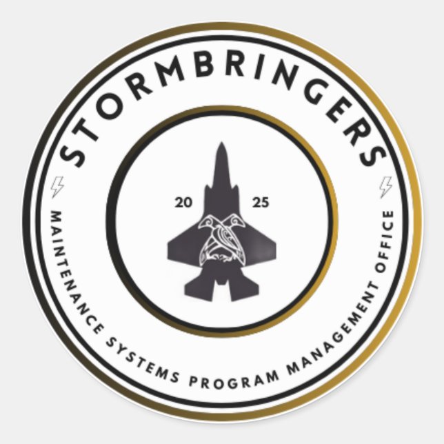 Stormbringer Stickers (Vorderseite)