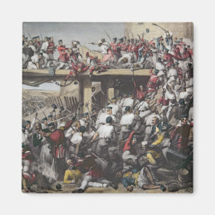 Storming in Delhi Magnet