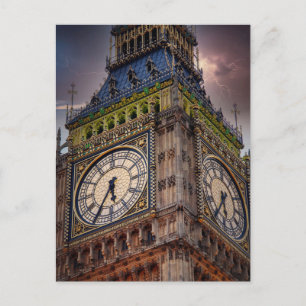 Stormlight über Big Ben – London Postkarte