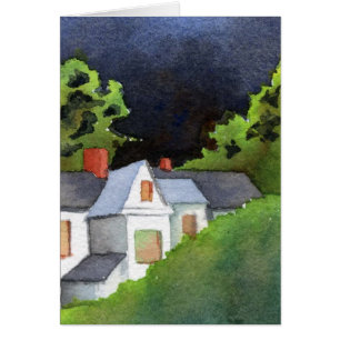 "Storm's coming #2" Country Roads Carte de voeux