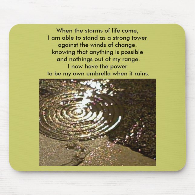 StormsOf Leben Mousepad (Vorne)