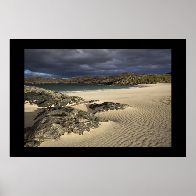 Stormy Beach Poster (Vorne)