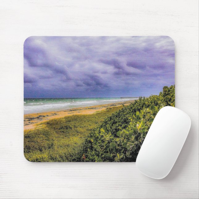 Stormy Jupiter Beach Mousepad (Mit Mouse)
