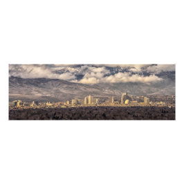 Stormy Morning über Reno Fotodruck