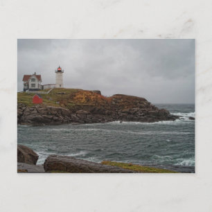 Stormy Nubble Postcard Postkarte