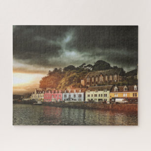 Stormy Portree Isle of Skye Scotland Travel Jigsaw