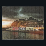 Stormy Portree Isle of Skye Scotland Travel Puzzle<br><div class="desc">Dieses Reisedesign zeigt den historischen Hafen von Portree auf der Insel Skye in Schottland #portree #scotland #scottish #travel #adventure #destination #history #historische #Zuhause #rustic #Vintag #window #port #seas #ocean #jigsaw #jigsawpuzzle #puzzle #fun #games #gift #gift #giftings #days #christmas #jigmas Plüschtiere #secretsanta</div>
