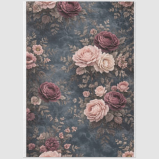 Stormy Roses  Seidenpapier