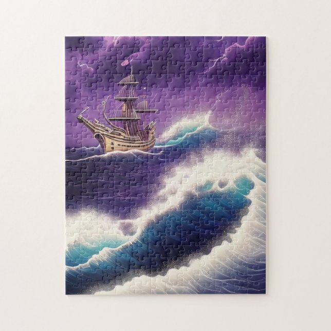 Stormy Seas Adventure Puzzle - 252 Pièces (Vertical)
