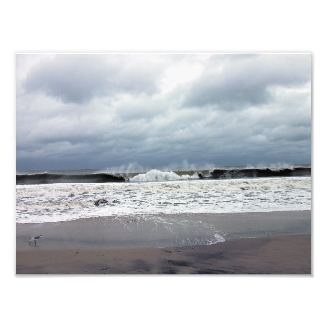 Stormy Seas of the Atlantic Ocean Fotodruck (Vorne)