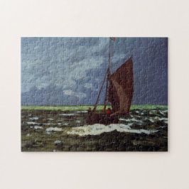 Stormy Seascape Monet Fine Art