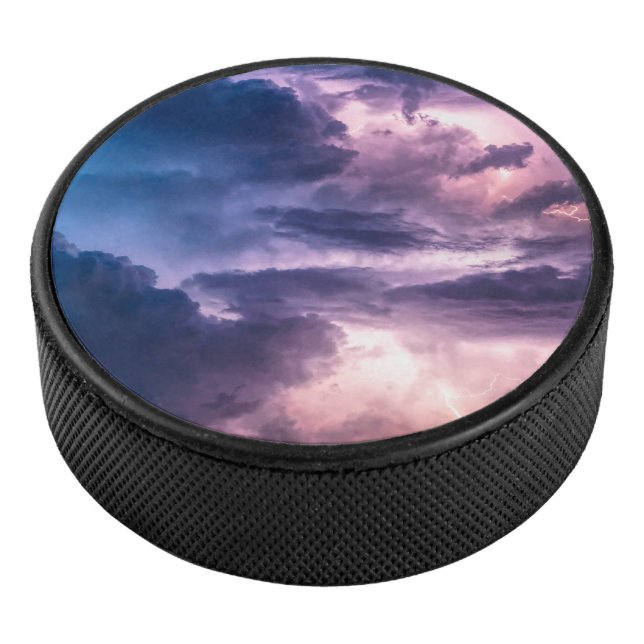 Stormy Skies Eishockey Puck (3/4)