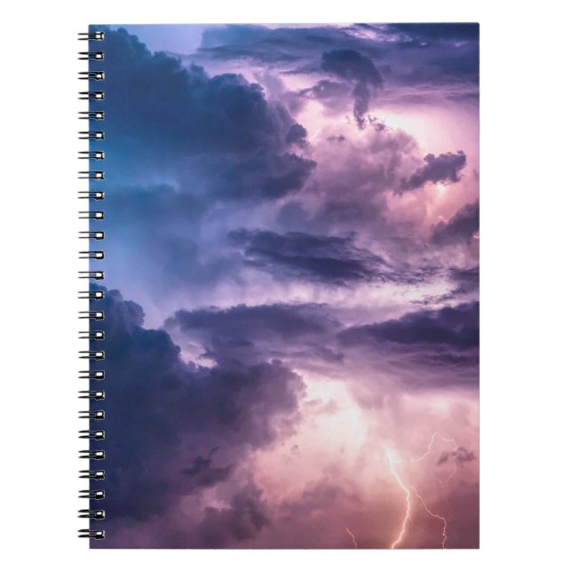 Stormy Skies Notizblock (Vorderseite)